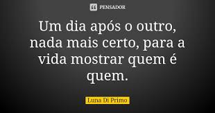 Um Dia Apos O Outro Nada Mais Certo Luna Di Primo