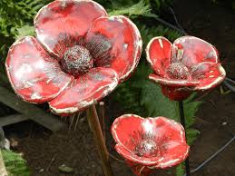 Kreann Detail Kleibloemen Handgemaakt Aardewerk Keramiek