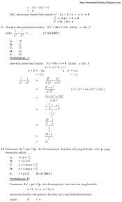 35 soal persamaan kuadrat pilihan ganda dan jawaban pembahasan persamaan matematika google drive. Contoh Soal Persamaan Fungsi Kuadrat Beserta Jawaban Kumpulan Contoh Surat Dan Soal Terlengkap