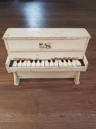 Jouet Ancien Petit Piano En Bois Enfant Toy Piano Piano Toys