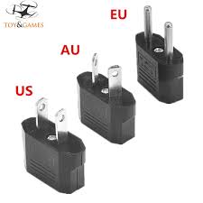 This plug type has two rounded pins that are 4.8 mm long and placed 189 mm apart from each other. European Us Au Eu Plug Adapter American Japan China Us To Eu Euro Travel Power Adapter Plug Outlet Shopee Malaysia