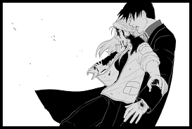 Riza Hawkeye And Roy Mustang Fullmetal Alchemist Brotherhood Even after having his sight taken as payment. riza hawkeye and roy mustang