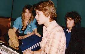randy rhoads bob daisley and max norman in the control room at ridge farm studios ozzy osbourne music photography variety show