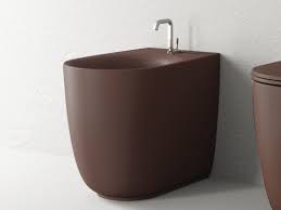 Find inspiration and ideas for your bathroom and bathroom storage. Nolita Floor Mount Bidet Borgogna Opaco Iperceramica