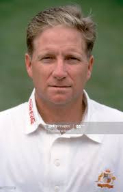 Ian Healy of Australia during the 1997 Ashes tour of England, at...