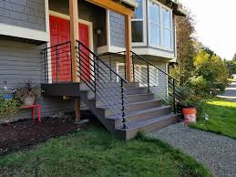 If you are just moving into a new home, those few extra bucks that you save will go a long way. Nr Fabrication Horizontal Slat Flat Bar Railing Facebook