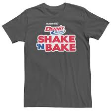 #the avengers #talladega nights #talladega nights: Men S Talladega Nights Dennit Racing Shake N Bake Logo Graphic Tee