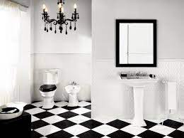 A black and white bathroom is a contemporary and classic style choice, but it is easy to stamp your own personality onto and make it something completely new and different. Black White Tiling That Will Wow You Black And White Tiles Bathroom Black And White Bathroom Floor Black And White Tiles