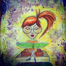 Improve Your Whimsical Releastic Drawing And Painting Skills With Mixed Media Artist Teacher Karen Campbell Lea Art Markers Drawing Face Drawing Drawings