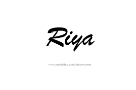 Riya Name Tattoo Designs Name Tattoos Name Tattoo Designs Tattoo Designs