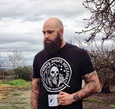 The decision of going bald may vary person to person, there may be someone among you who is losing a lot of hair so that taking this bold step & there is someone who just loves the style. Bald Beard Brawn Brains Yessssss Please Bald Men Bald Men Style Bald Men With Beards
