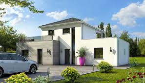 Architecture Sobre Et Elegante Pour Cette Maison Contemporaine Qui Mele Toit Plat Toiture Traditio Plan Maison Plan Maison Contemporaine Maison Contemporaine