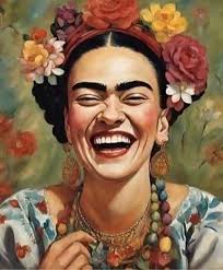 Reír nos hizo invencibles. No como los que siempre ganan, sino como  aquellos que no se rinden". — Frida Kahlo