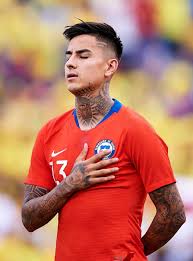 He plays as a defensive midfielder for the italian club bologna. Erick Pulgar With Chile Nt Before The Friendly