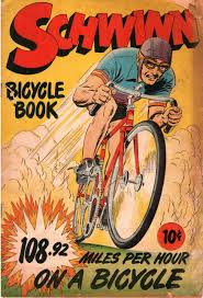 Schwinn Bicycle Book Nn 1949 Product Promotion Ilustrasi Ilustrasi Poster Gambar