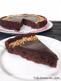 Epingle Sur Tarte Renversee Chocolat Noisettes