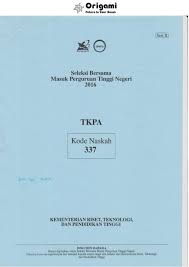 Soal Latihan Tkpa Sbmptn 2016 Kode 337