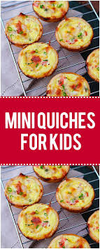 Mini Quiches For Kids Quick Family Recipes Mini Quiche Quick Family Meals Quiche Recipes