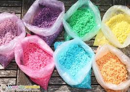 Riz Colore Recette Facile Et Rapide Riz Colore Riz De Couleur Colorant Alimentaire