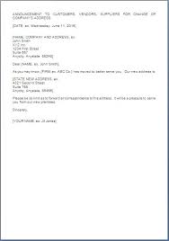This simple yet detailed company name change letter example can help you in the procedure of drafting the letter to notify the internal and external public about the newly updated. Address Change Letter To Customers Citehrblog