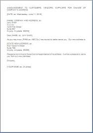 Please send all the future communications to this new address. Address Change Letter To Customers Citehrblog