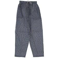 16 Pajama Jeans For Men Red Plaid Broadcloth Pajama Pants