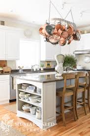 A kitchen island is one of the easiest ways to create a more functional and usable space in your kitchen. Boxwood Green Kitchen Island Miss Mustard Seed