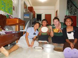 Eating Dinner The Traditional Filipino Way Sitting On The Floor Filipino Dinner Eat