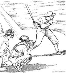 Take a swing at this fun coloring page, where you can color your favorite team's logo on this player. Baseball Coloring Pages Batter Coloring4free Coloring4free Com