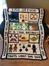 The Office Blanket Crochet Blanket Patterns Crochet Blanket Crochet Patterns