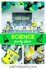 Indoor kids' birthday parties are unfortunately at odds with health advice from the centers for disease control, which recommends avoiding indoor one of the great things about turning a classic playground activity into a birthday party game for kids is that prepping it can be part of the fun. 120 Science Party Ideas In 2021 Science Party Science Birthday Party