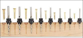 Drill Bit Countersink Counterbore Sets Used Woodworking Tools Woodworking Tools Jet Woodworking Tools