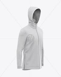 Download Basketball Full Zip Hoodie Mockup Front Half Side View Of Hooded Jacket In Apparel Mockups On Yellow Images Object Mockups