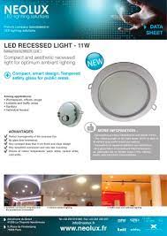Imagine installing a light bulb and not changing. Led Recessed Light Nlx Pdf Catalogs Documentation Brochures
