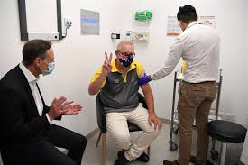 Troops to get the covid vaccine after the shots win final clearance. Australian Pm Morrison Gets Covid 19 Vaccine In Massive Step Toward Normal