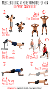 At Home Workouts For Men Bodyweight Squat Workout Home Workout Men Squat Workout At Home Workouts