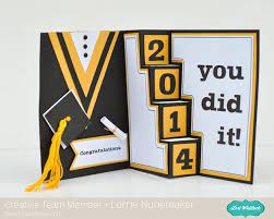 Make a cute money holder graduation card diy style with some help from a cricut. Step Card Tutorial With Lorrie Graduation Cards Handmade Step Cards Graduation Cards
