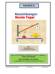 Jika tangga membentuk sudut ө tepat saat akan. Modul Rotasi Dan Keseimbangan Benda Tegar