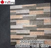 300x600mm Exterior Wall Tile Matte 600X300 Cinder Glazed Outdoor Porcelain  Flower Wall and Floor Tile and Porcelain Tile
