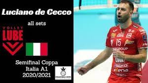 Luciano de cecco (born june 2, 1988) is famous for being volleyball player. Luciano De Cecco Coppa Italia Semifinal 2020 2021 All Sets Youtube