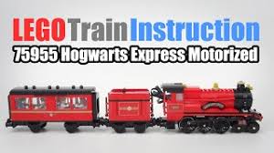Building instructions for 4841, hogwarts express, lego® harry potter™. Lego Harry Potter 75955 Motorized Step By Step Instruction Youtube