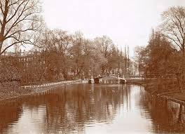 The park was opened in 1865 and originally named nieuwe park (english: Pond With Bridge Possibly In The Vondelpark In Amsterdam Drawing By Artokoloro