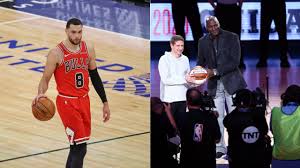 Michael jordan's initial contract with nike signed in 1984 was worth $500,000 annually over five years. Zach Lavine Is Dropping Michael Jordan Numbers Bulls Fans Are Campaigning For Their Star To Make His All Star Game Debut After An Impressive Scoring Streak The Sportsrush
