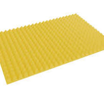 3 Inch Acoustic Foam Pyramid Style Panels - 13 Color Options - 12x12x3" 48  Panels (48 SF Per Case) / Charcoal