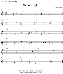 Free Sheet Music Scores Silent Night Free Christmas Alto Saxophone Sheet Music Notes Saxophone Sheet Music Alto Saxophone Sheet Music Sheet Music