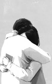 Anime Black And White Couple Drawings Pin By Hannah Shenk On Mood Hug Illustration Cute Couple Art Cute Couple Drawings
