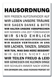 Wanddeko Dekoschild Hausordnung Schild Plankenschild Familienregeln Shabby Chic Mobel Wohnen Dekoration Bilder Drucke Zitate Home Familienregeln Shabby