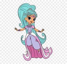 It seems that she's in love resting. About Samira Shimmer And Shine Free Transparent Png Clipart Images Download