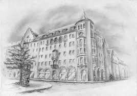 Hausserfassade Haus Gebaude Altstadt Zeichnen