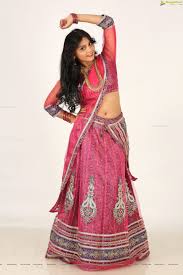 Super Exclusive Harisha Kola In Langa Voni Actresses Photoshoot Fashion
